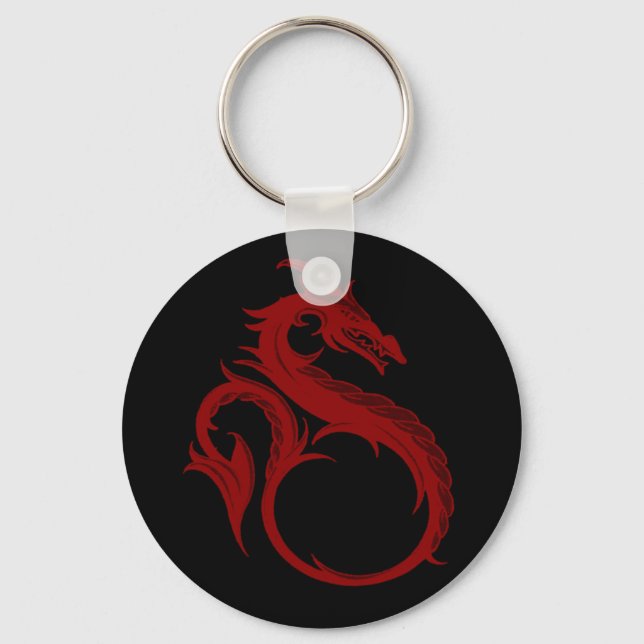 Llavero Cadena de claves Red Dragon Apalala (Anverso)