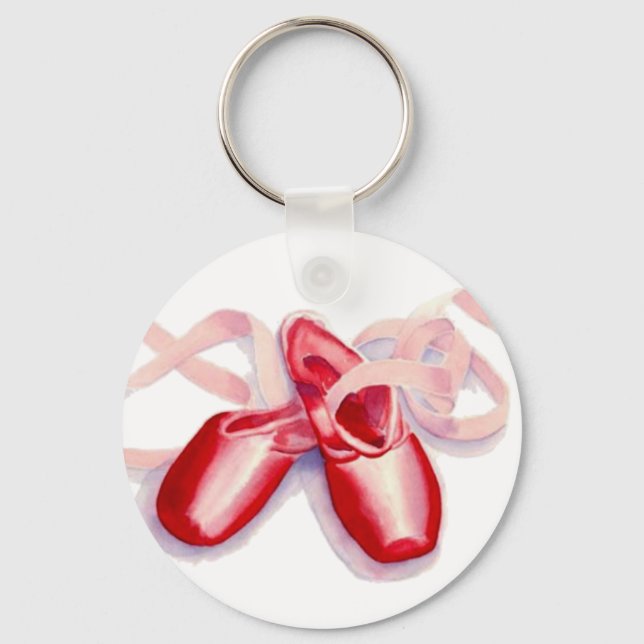 Llavero Cadena de claves Red "Toeshoes" (Anverso)