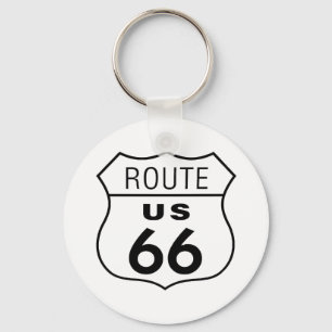 Llavero Cadena de claves Route 66