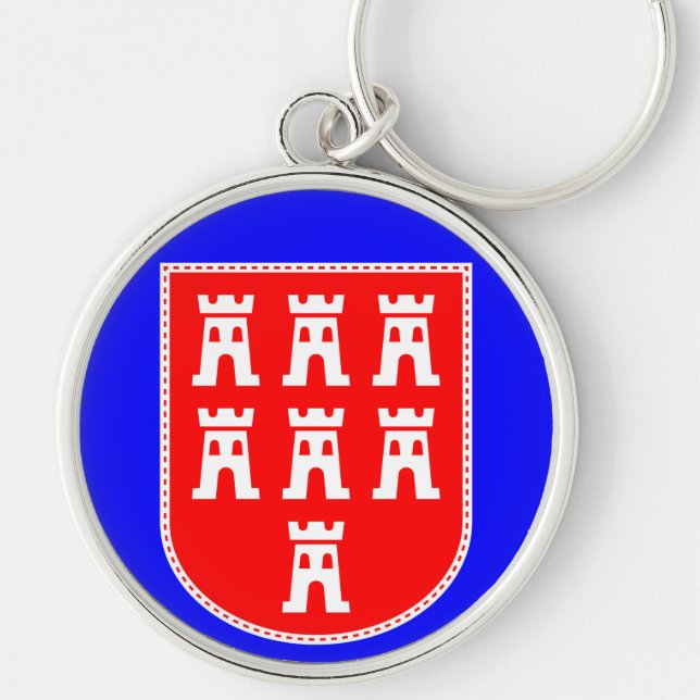 Llavero Cadena de claves saxonia (Frente)