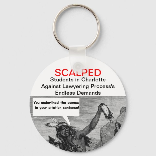 Llavero cadena de claves SCALPED (Anverso)
