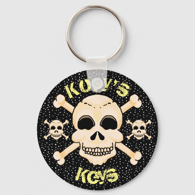 Llavero Cadena de claves Skull & Crossbone (Anverso)