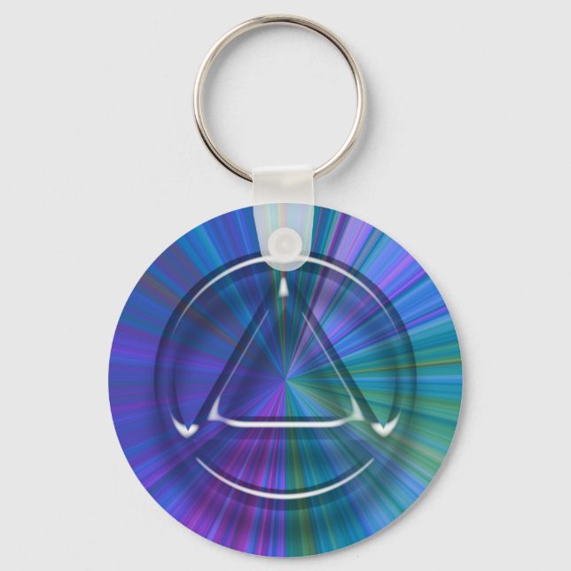 Llavero Cadena de claves Sobria de Recuperación (Anverso)