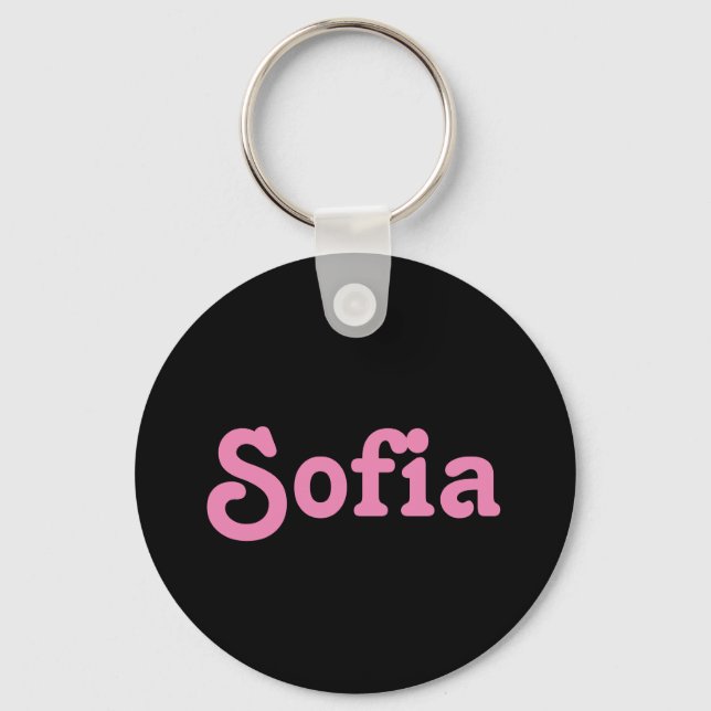 Llavero Cadena de claves Sofía (Anverso)