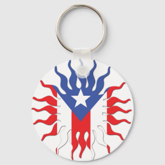 Llavero Cadena de claves Sol Boricua
