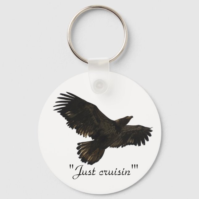 Llavero Cadena de claves "Solo cruisin' Eagle Spirit" (Anverso)