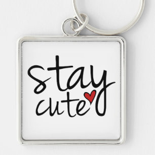 Llavero Cadena de claves Stay Cute Premium
