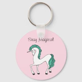 Llavero Cadena de claves Stay Magic Unicorn