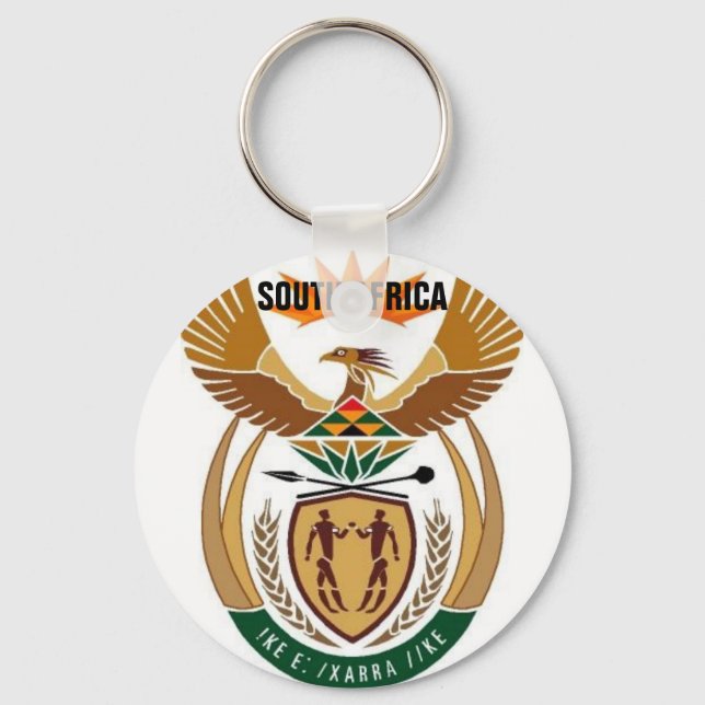 Llavero cadena de claves sudafricana (Anverso)