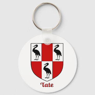 Llavero Cadena de claves Tate Family Shield