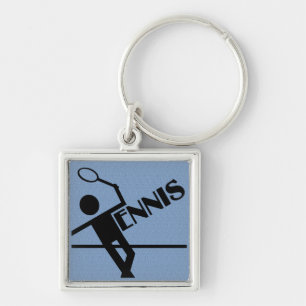 Llavero cadena de claves TENNIS, personalizar