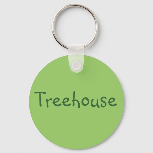 Llavero Cadena de claves Treehousen (Anverso)