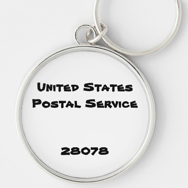 Llavero cadena de claves USPS (Frente)