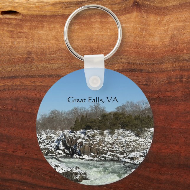 Llavero Cadena de claves VA de Great Falls (Anverso)