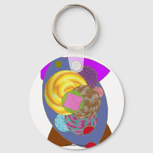 Llavero Cadena de claves "Vehículo Visionario" (Anverso)