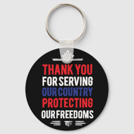 Llavero cadena de claves veterana