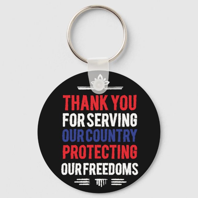 Llavero cadena de claves veterana (Anverso)