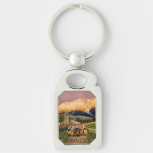 Llavero Cadena de claves Vintage Abrvzzo Italia