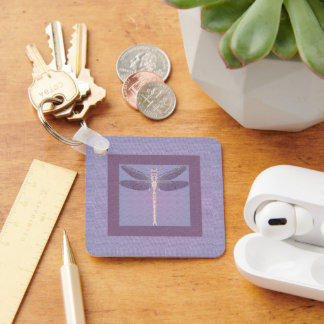 Llavero Cadena de claves Violet Dragonfly