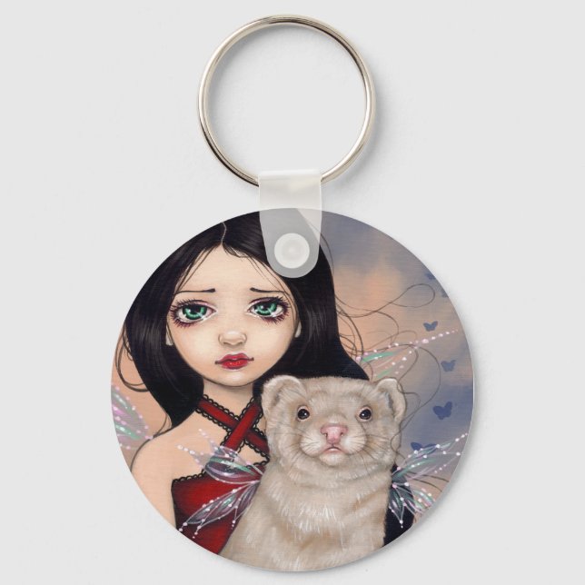 Llavero Cadena de claves "Winged Ferret" (Anverso)