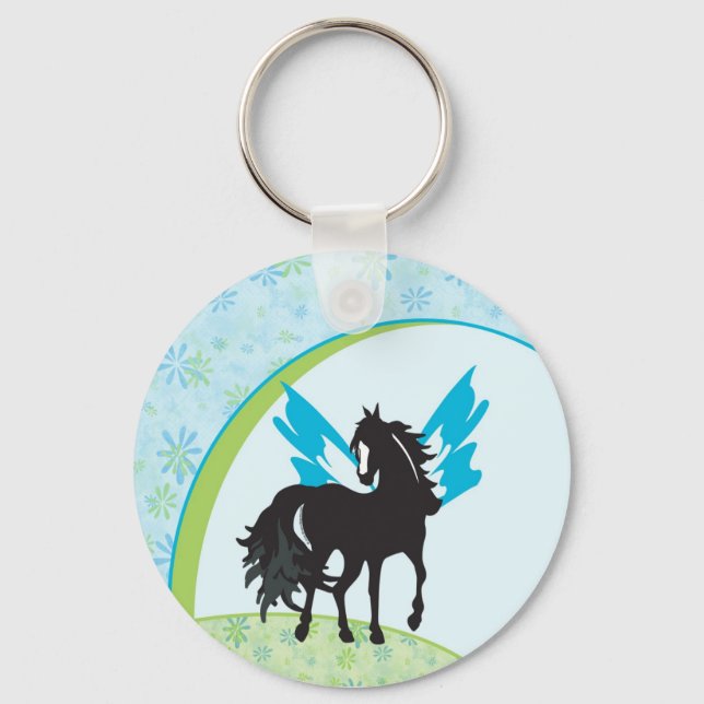 Llavero Cadena de claves Winged Steed (Anverso)