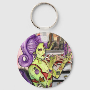 Llavero Cadena de claves zombilicias