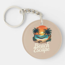Cadena de escape de la playa