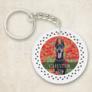 Llavero Cadena de fotos de perros - Keepsake Mascota perso