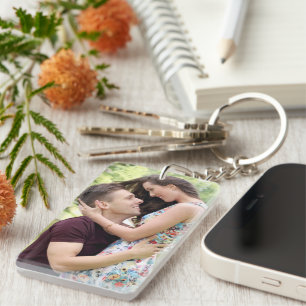 Llavero Cadena de fotos personalizado, cadena de claves pe