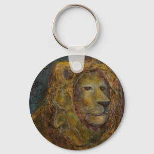 Llavero Cadena de leones celestes