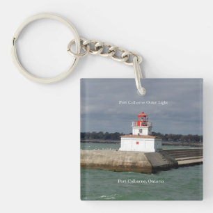 Llavero Cadena de llave acrílica Port Colborne Lights