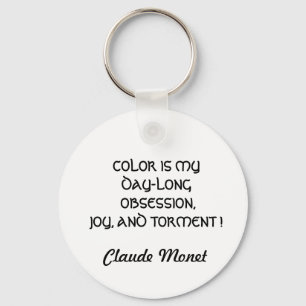LLAVERO CADENA DE LLAVE DE CITA EL COLOR ES MI OBSESIÓN