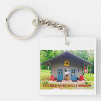 Llavero Cadena de llave delantera del Museo Scout de 10 mi