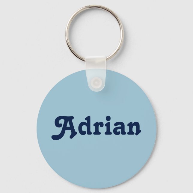 Llavero Cadena de Llaves Adrián (Anverso)