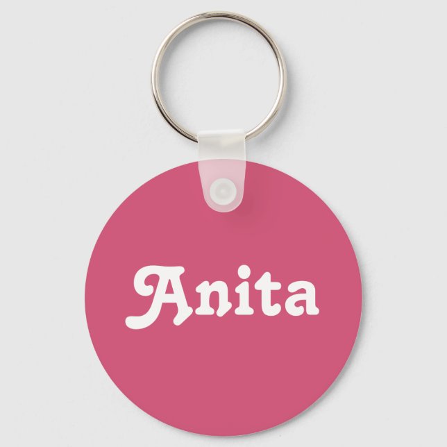 Llavero Cadena de Llaves Anita (Anverso)