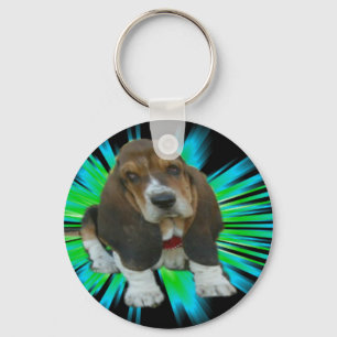 Llavero Cadena de Llaves Baby Basset Sheldon