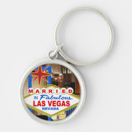 Llavero Cadena de llaves Casado en LAS VEGAS