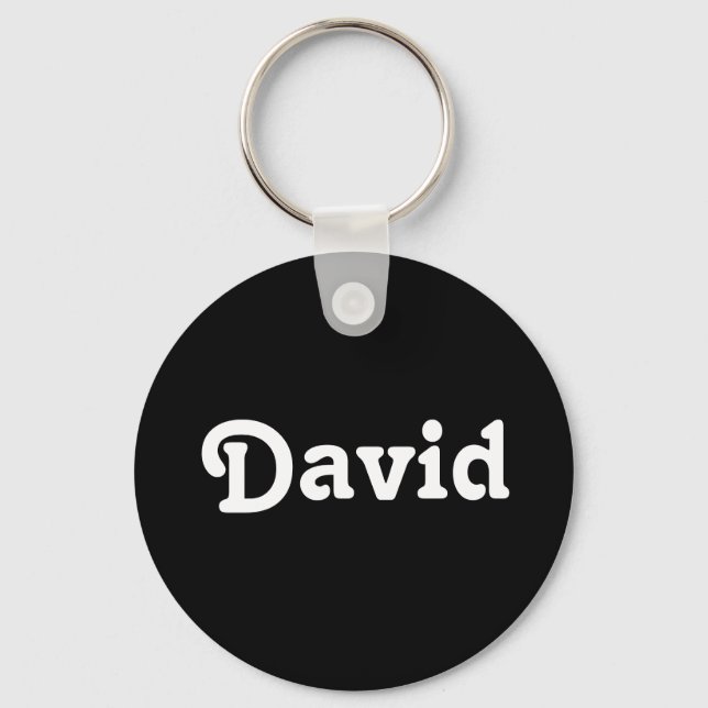 Llavero Cadena de Llaves David (Anverso)