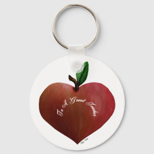 Llavero Cadena de llaves de Apple del corazón del profeso