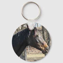 Cadena de llaves de caballo, Personalizable con tu