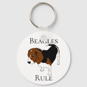Llavero Cadena de llaves de cachorros de perro Beagles Rul