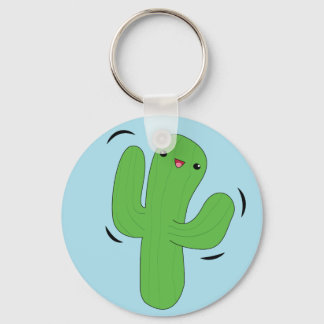 Llavero Cadena de llaves de cactus de baile cute kawaii