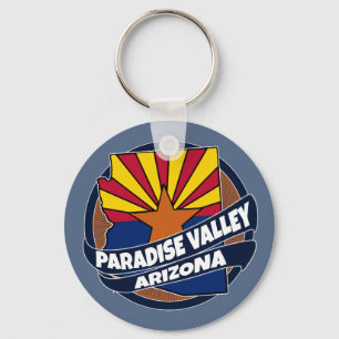 Llavero Cadena de llaves de la bandera de Arizona en Parad