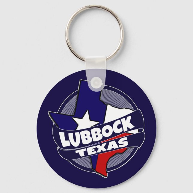 Llavero Cadena de llaves de la bandera de Texas (Anverso)