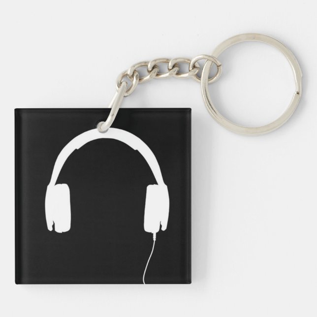 Llavero Cadena de llaves de los auriculares (Atrás)