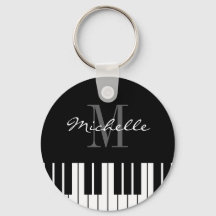 Cadena de llaves de piano para niños, pianistas o 