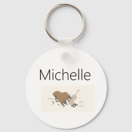 Llavero Cadena de llaves de piano para niños, pianistas o