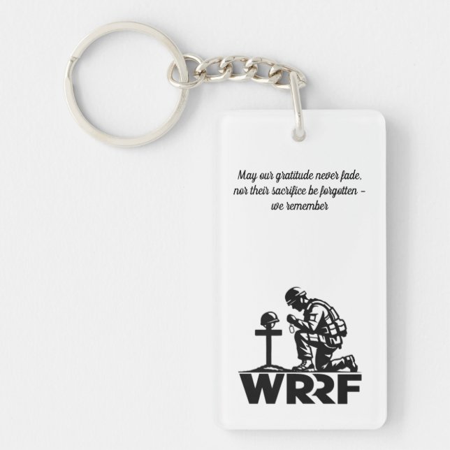 Llavero Cadena de llaves de WRRF (Frente)