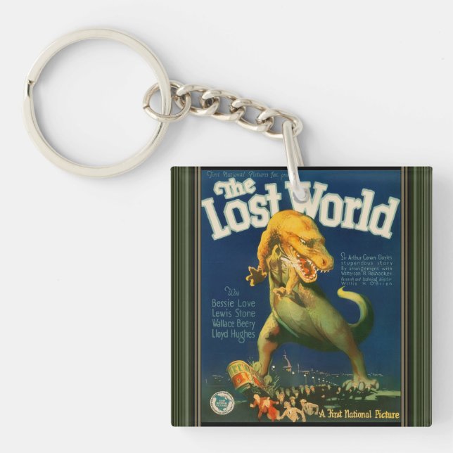 Llavero Cadena de llaves del Mundo Perdido (Frente)