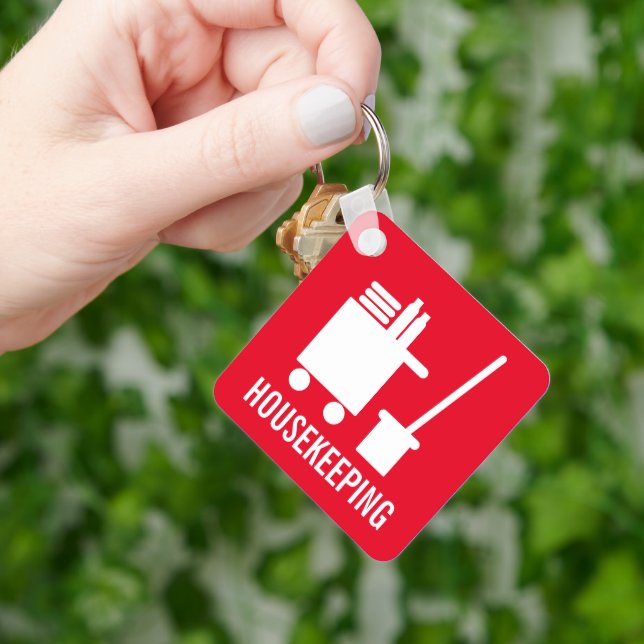 Llavero Cadena de llaves del personalizado de limpieza de  (Mano)